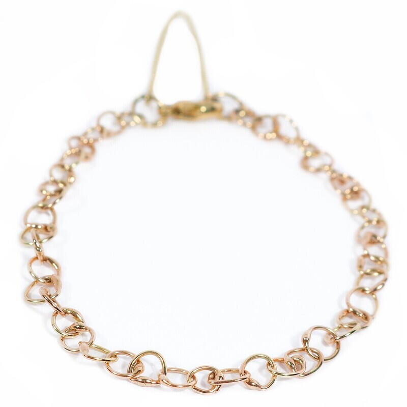 9ct Gold Original Jane Watling Extra Fine Fused Bracelet