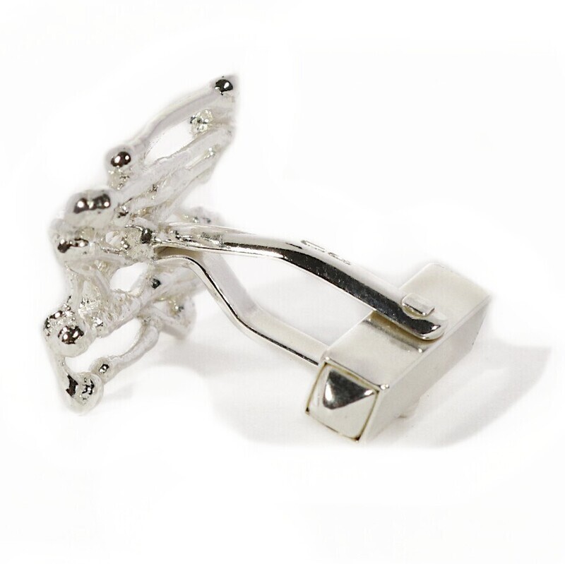 Silver Birdsnest Cufflinks