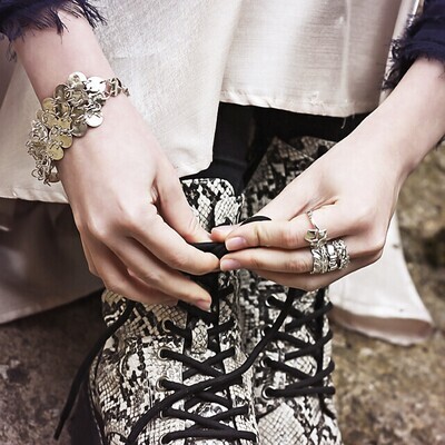 Silver Extra Narrow Filigree Ring