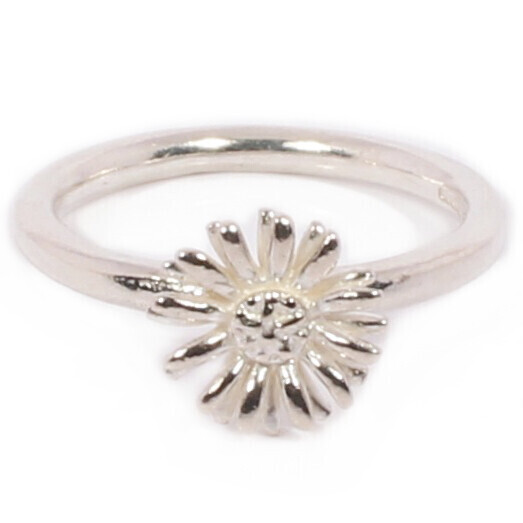 Silver Daisy Tutti Fruiti Ring
