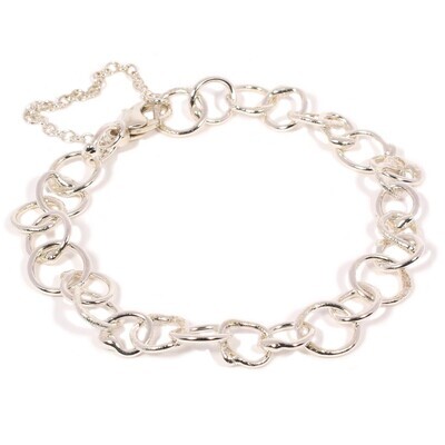 Silver Original Jane Watling Fine Fused Bracelet