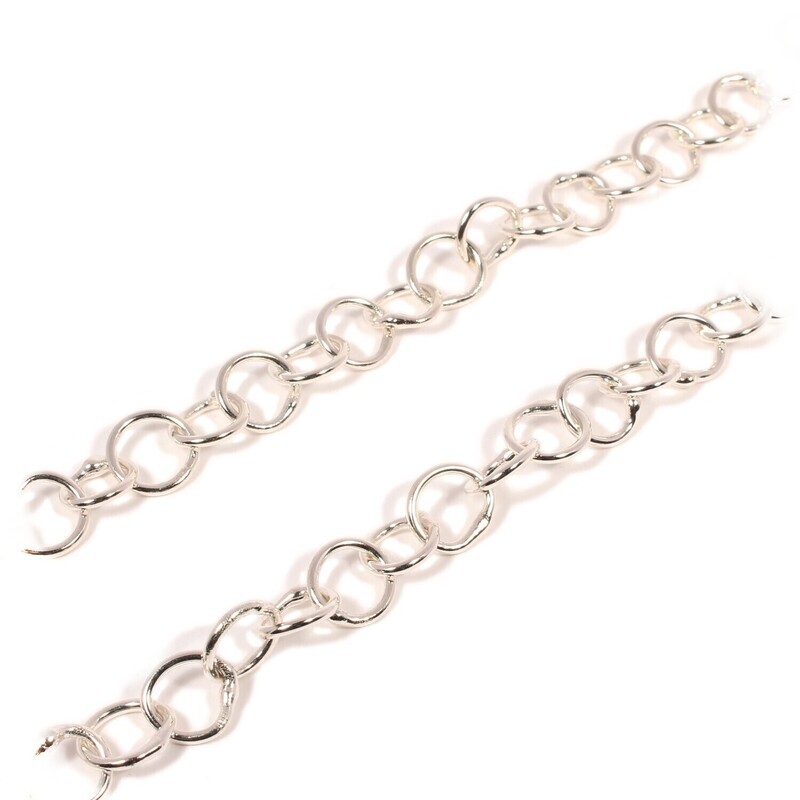 Silver Original Jane Watling Fine Fused Chain 32"
