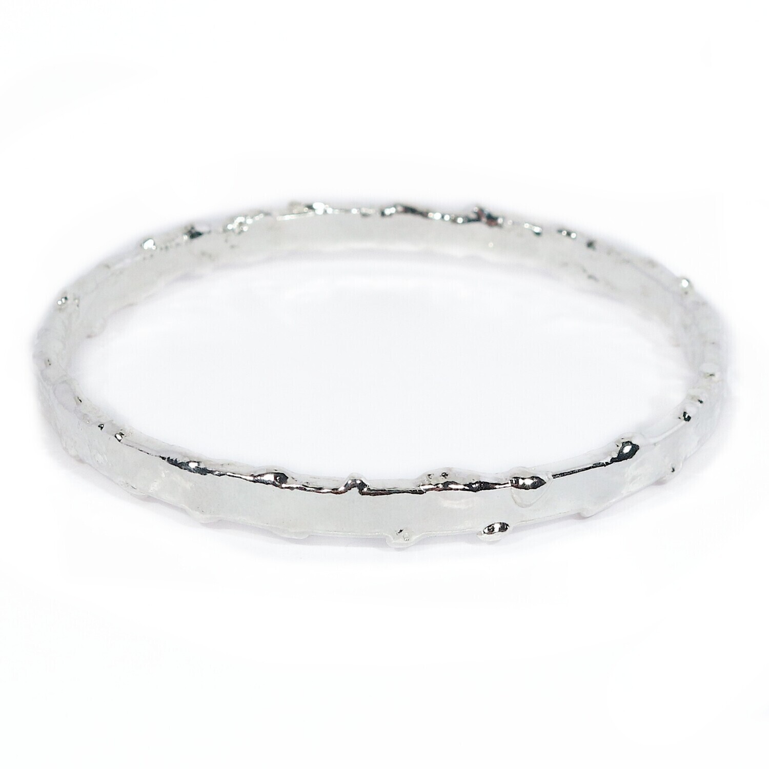 Silver Typhoon 1 Bangle