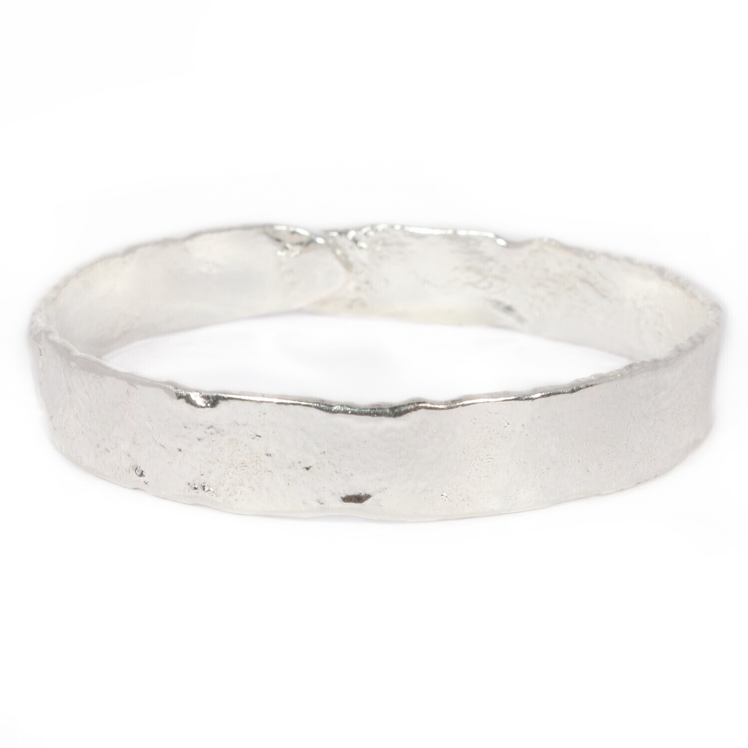 Silver Typhoon Bangle