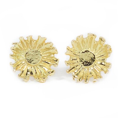 18ct Gold Senetti Stud Earrings