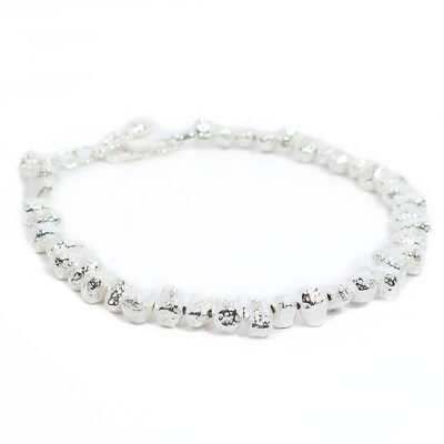 Silver Pebble Bracelet