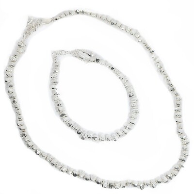 Silver Pebble Bracelet