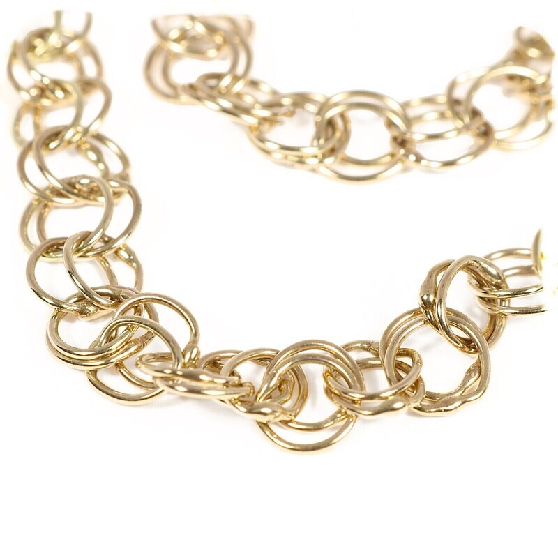 9ct Gold 18" Double Double Link Chain