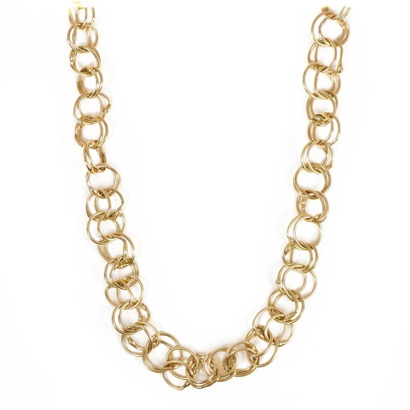 9ct Gold 18" Double Double Link Chain