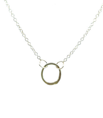 Silver 15mm Cyclone 1 Necklace