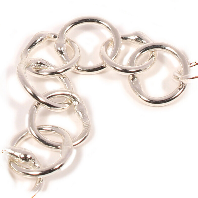 Silver Original Jane Watling Fine Fused Chain 20"