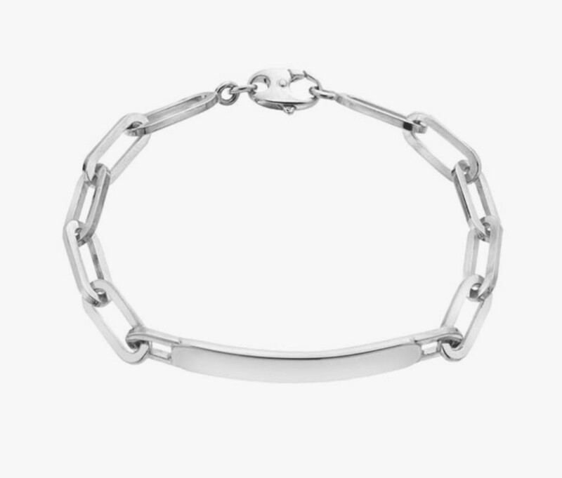 Silver Heritage Long Link 8,5” Bracelet