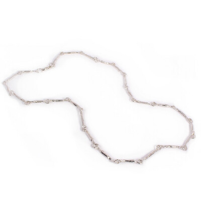 Silver 32” Hairpin Chain