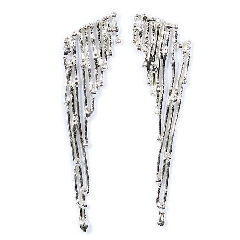 Silver Elegance Stud Earrings