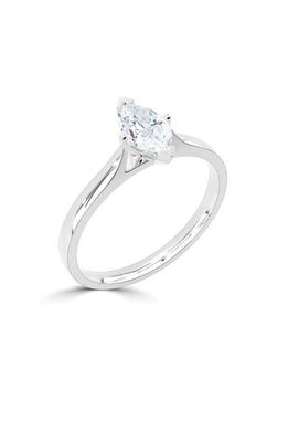 Platinum Marquise Diamond Ring