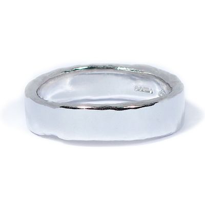 Platinum Typhoon 5mm Ring