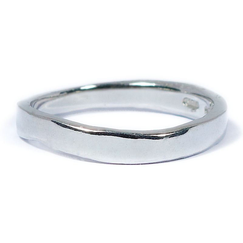 Platinum Typhoon 3mm Ring
