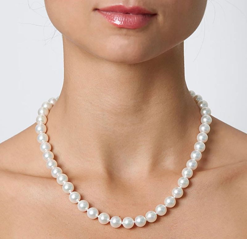 Akoya 1-1,1mm Pearl Necklace 17,5"