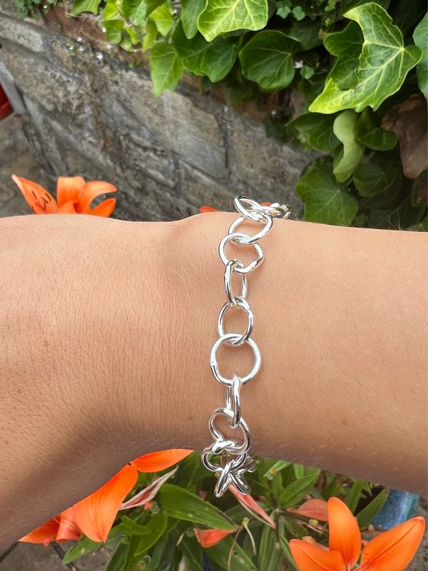 Silver Original Jane Watling Fine Fused Bracelet
