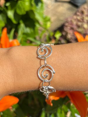 Silver Entranced Bracelet