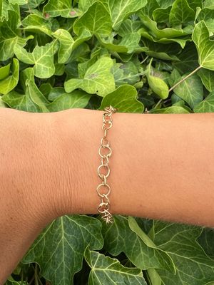 9ct Gold Original Jane Watling Extra Fine Fused Bracelet