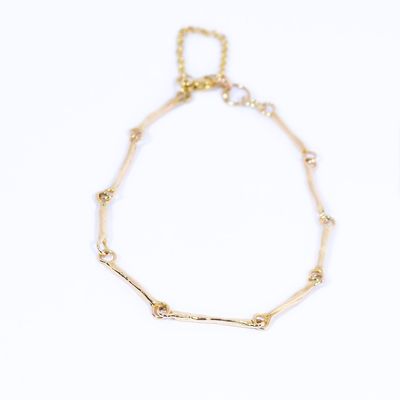 9ct Gold Hairpin Bracelet