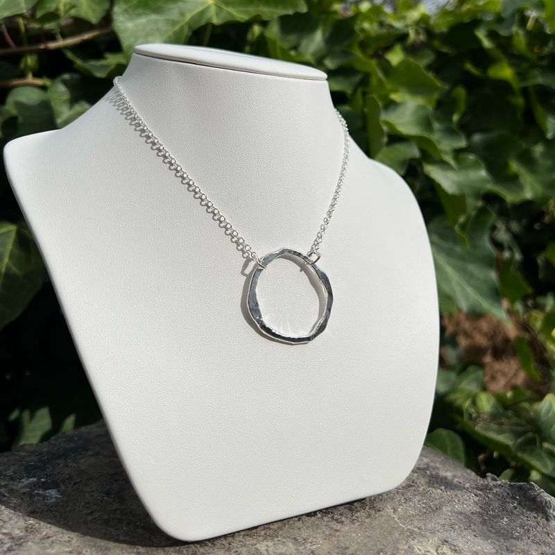 ​Silver Typhoon Necklace 30mm