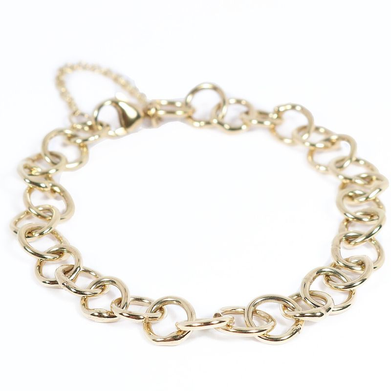 14ct Gold Original Jane Watling Fine Fused Bracelet