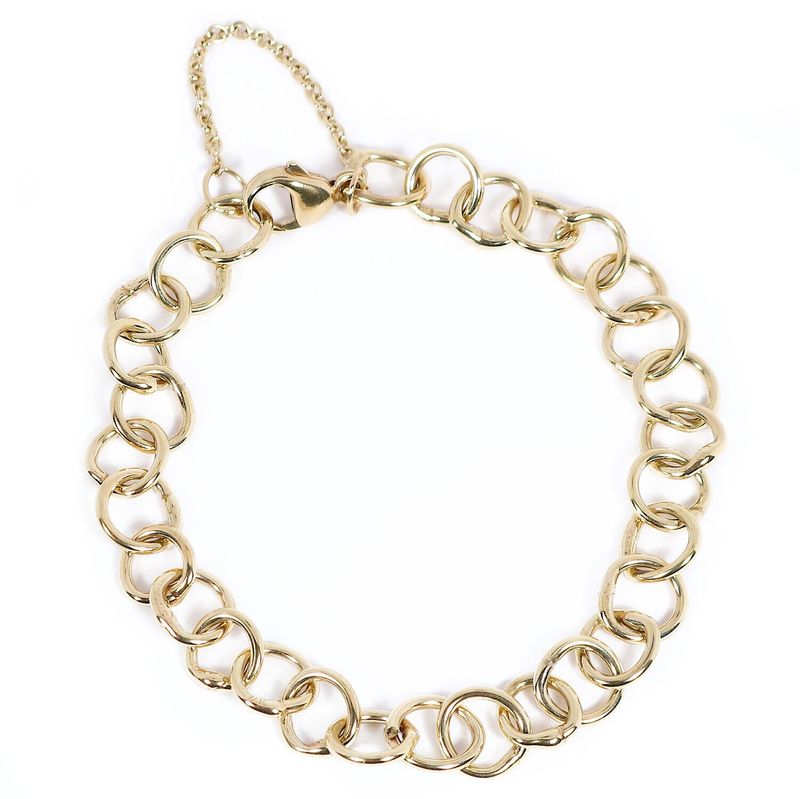 9ct Gold Original Jane Watling Light Fine Fused Bracelet