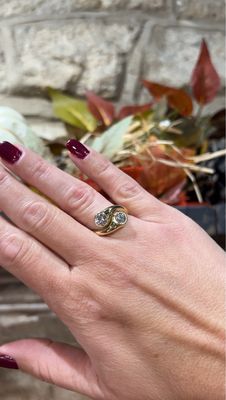 18ct Yellow Gold Lab Diamond Selene Ring