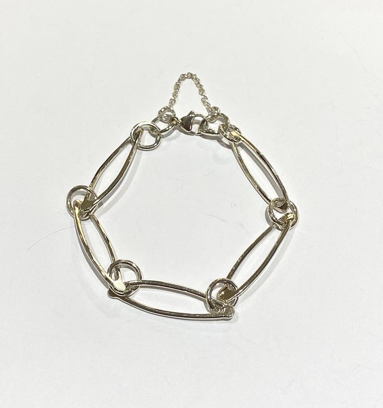 Silver Marquise Bracelet