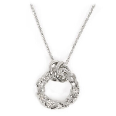 Platinum Stone Set Pendants