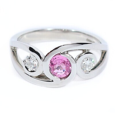 PLATINUM STONE-SET