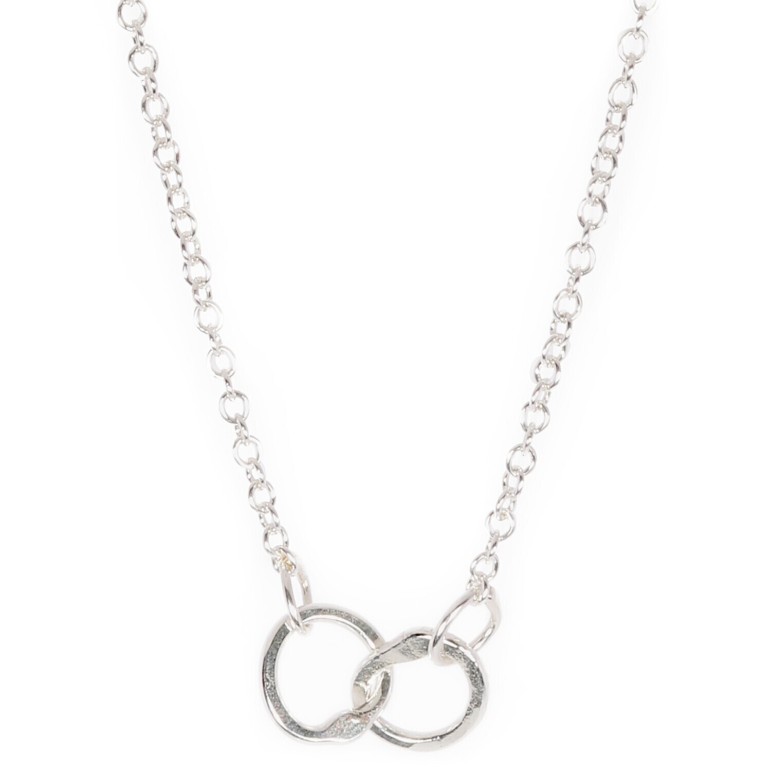 Silver 10mm Cyclone 2 Necklace