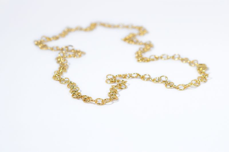 9ct Yellow Gold 26" Fine Fused Chain – 18ct Gold Plated