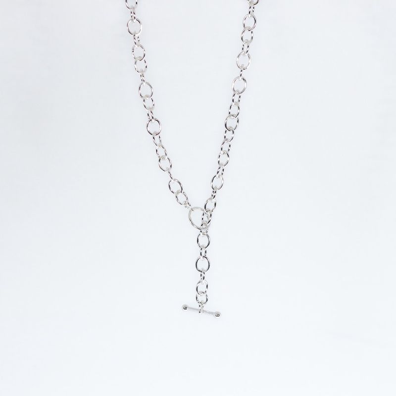 Silver Elara T-Bar Chain