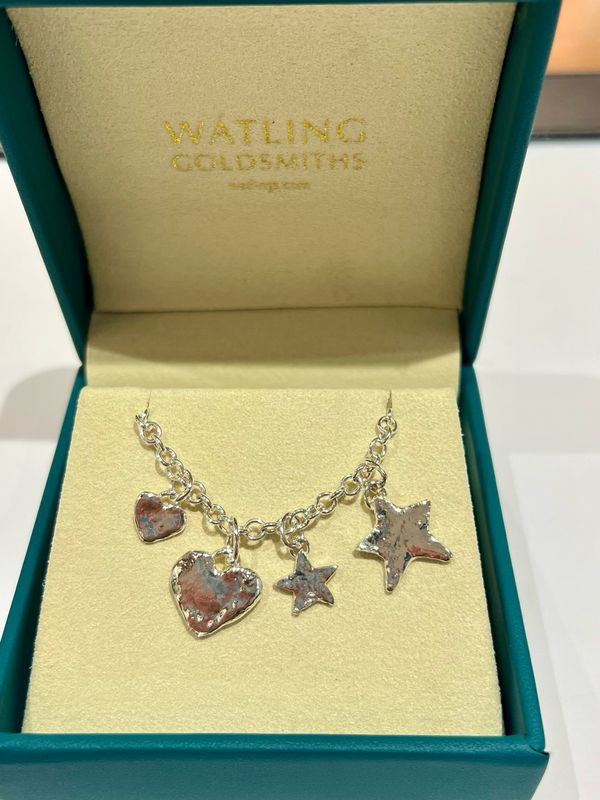 Silver Trace 32 Anklet 8,5”
