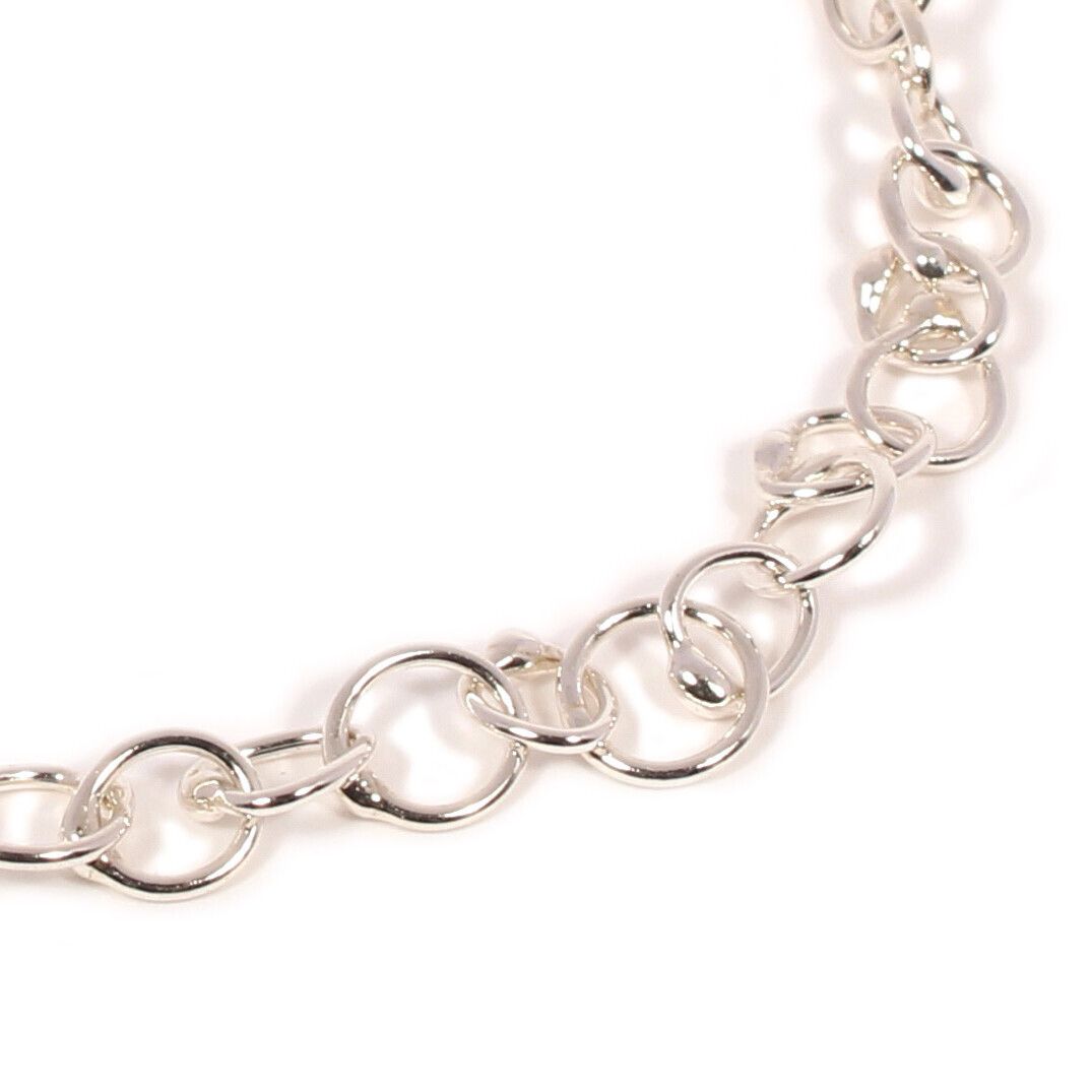 Silver Extra Fine Fused Anklet 9"5