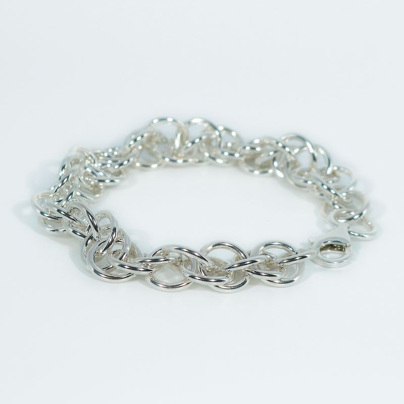 Silver Entwine Bracelet