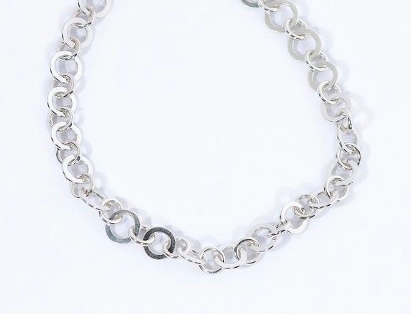 Silver Lucian Chain 18"