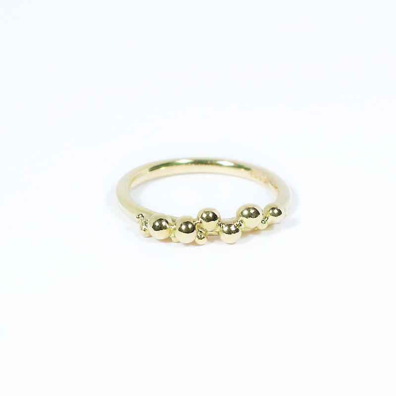 18ct Yellow Gold Champagne Ring