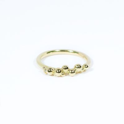 18ct Yellow Gold Champagne Ring