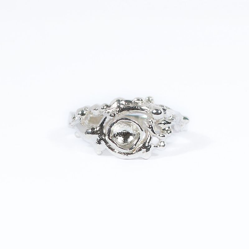 Silver Rockpool Ring