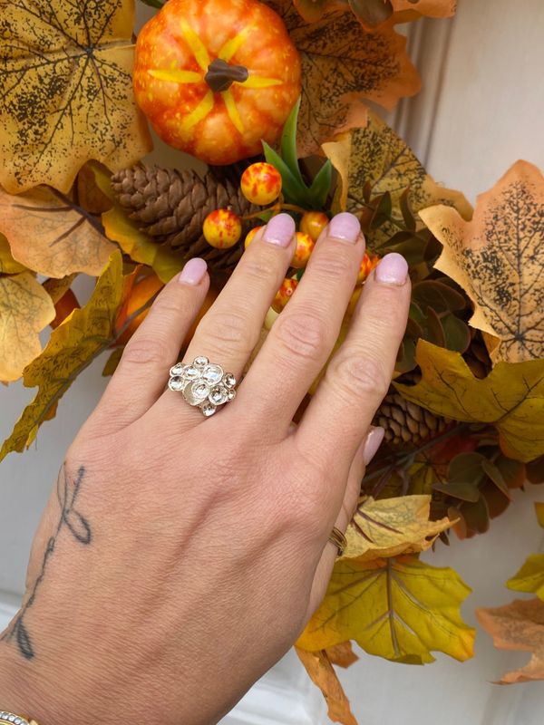 ​Silver Seashell Ring