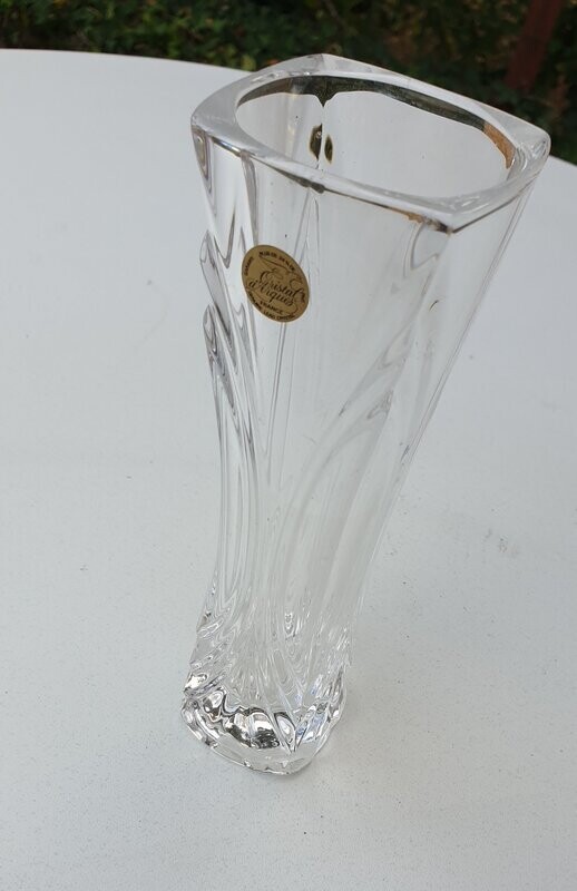 Vase cristal