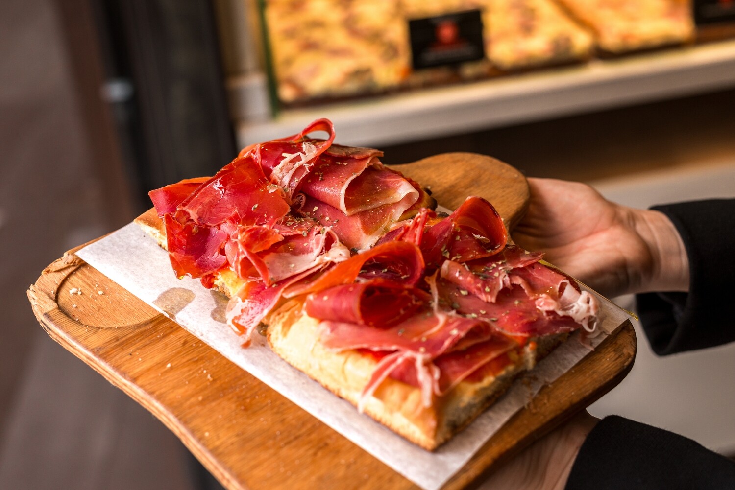 Jamón con Pan en Tomaca