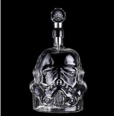 Wine Glass Set Storm Trooper Helmet Whiskey Decanter Whiskey Glass Cup Wine Glasses Accessories Creative Men Gift