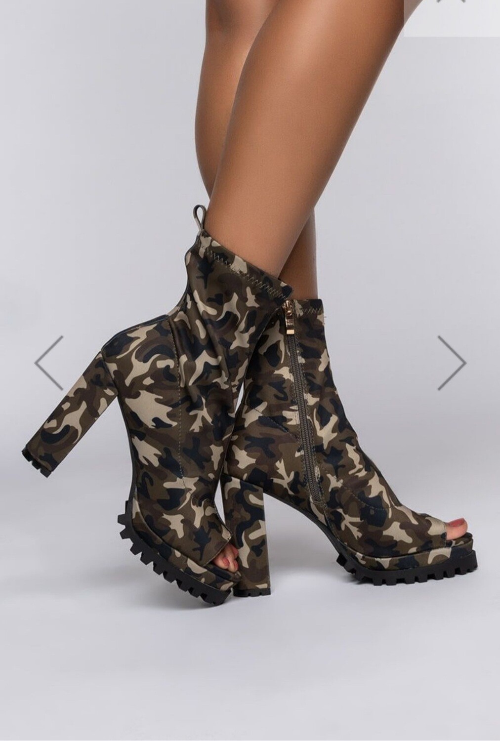 Camo booties best sale