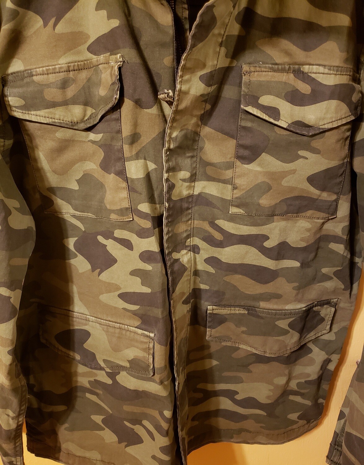 Men Camouflage Jacket