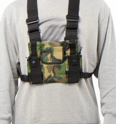 Camo Men Chest Rig Bag